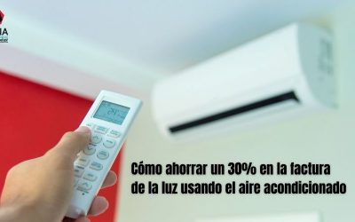 Cómo ahorrar un 30% en la factura de la luz usando el aire acondicionado